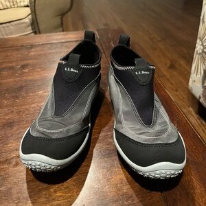 LL Bean Shoes Women’s 9 Aqua Black Gray USA